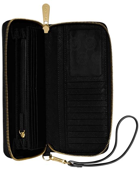 michael kors travel continental black floral quilted|Michael Kors Quilted Floral Travel Continental Wallet BLACK.